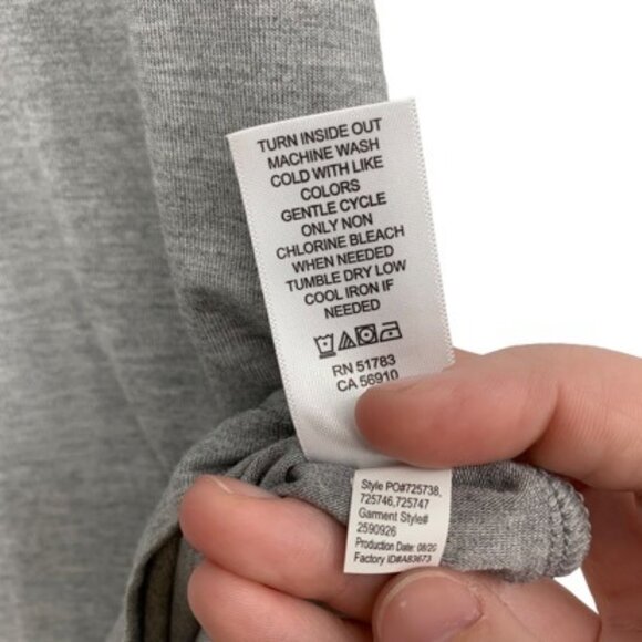 Novelty Tshirt "I DON'T WINTER WELL" NWT L Gray Casual Chic Loungewear Comfy - Picture 9 of 12